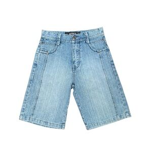 Avirex Boy’s Graphic Light Blue Summer Denim Jean Shorts